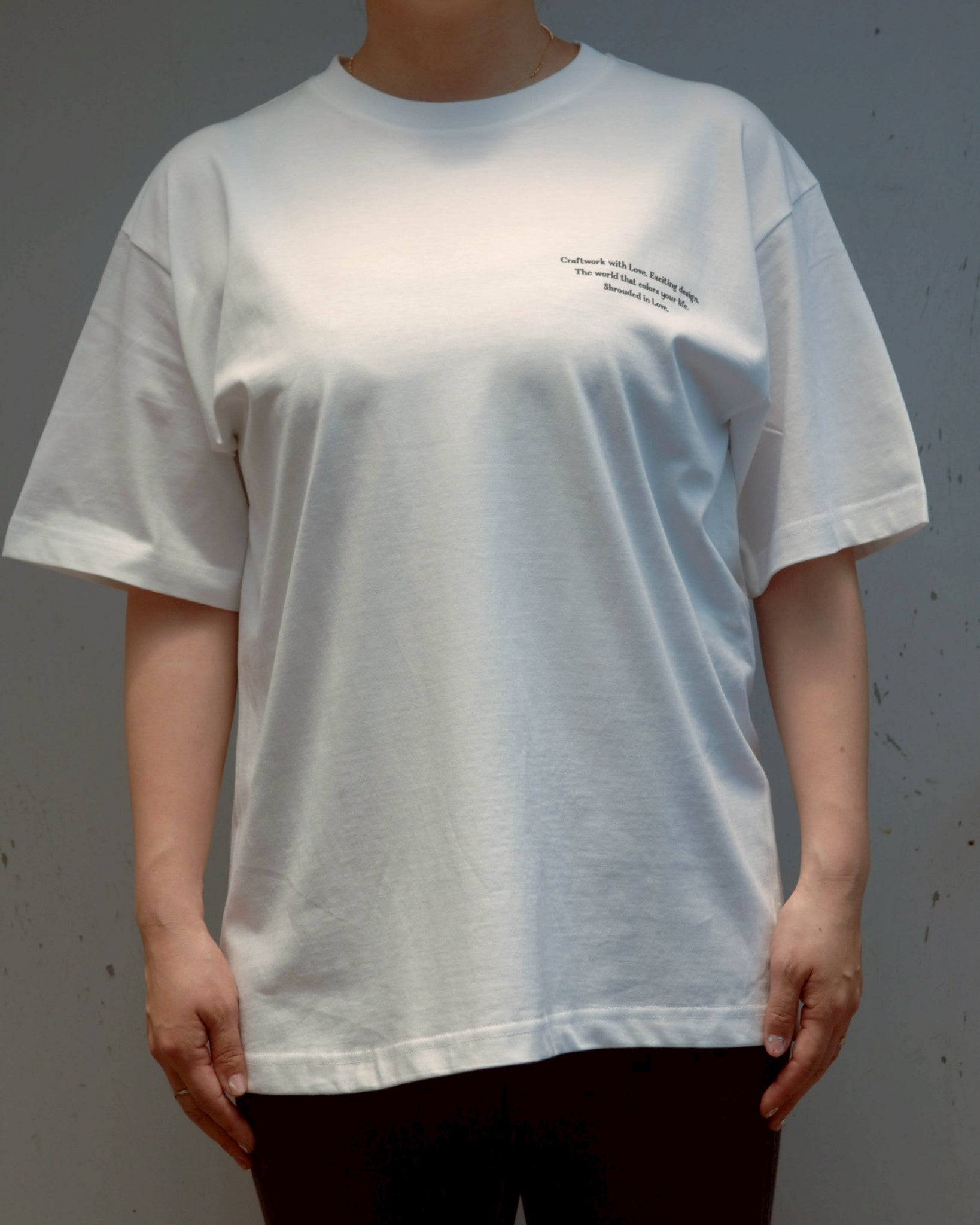 紫陽花 TEE [WHITE] オンラインストア限定