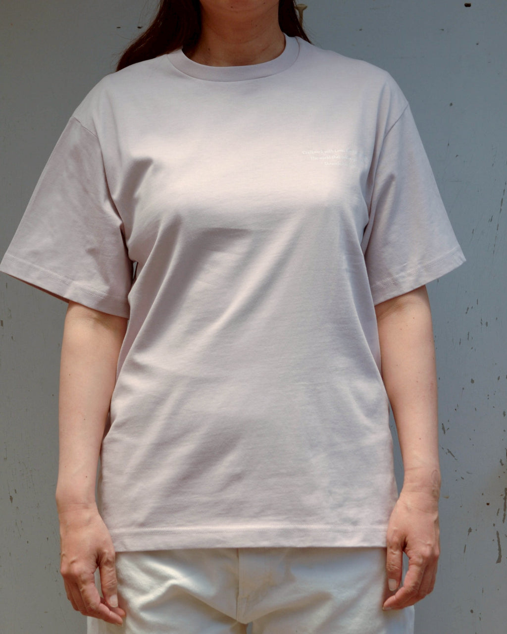 紫陽花 TEE [FROST PINK]