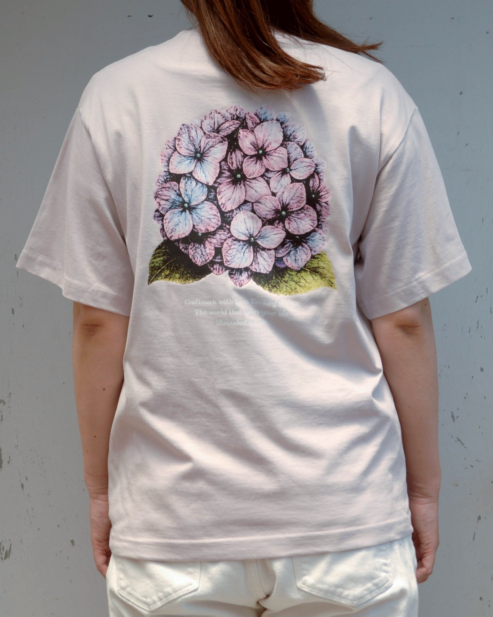 紫陽花 TEE [FROST PINK]