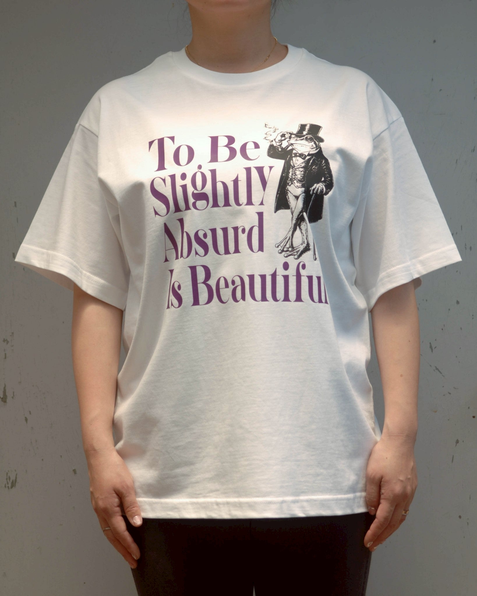 The Gentleman Frog TEE [WHITE]