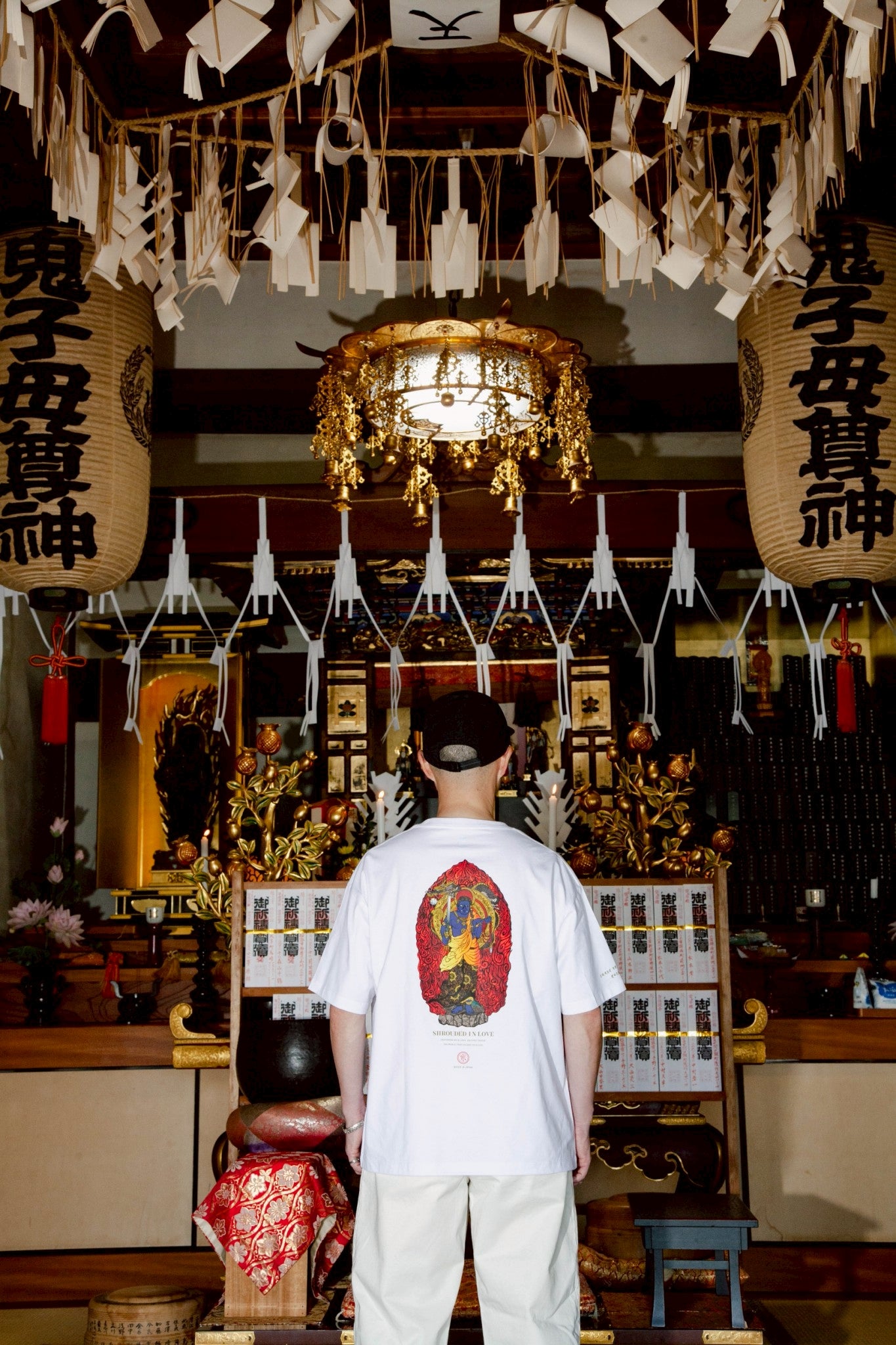 倶利伽羅不動明王TEE [WHITE]