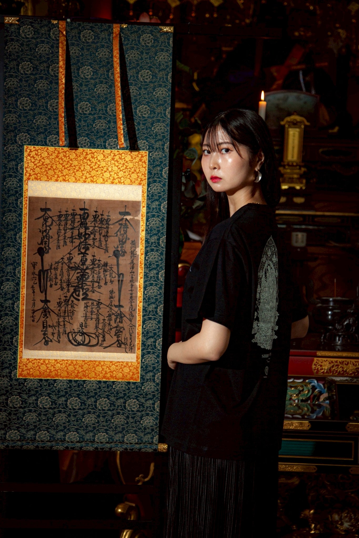 文殊菩薩TEE #2 [BLACK]