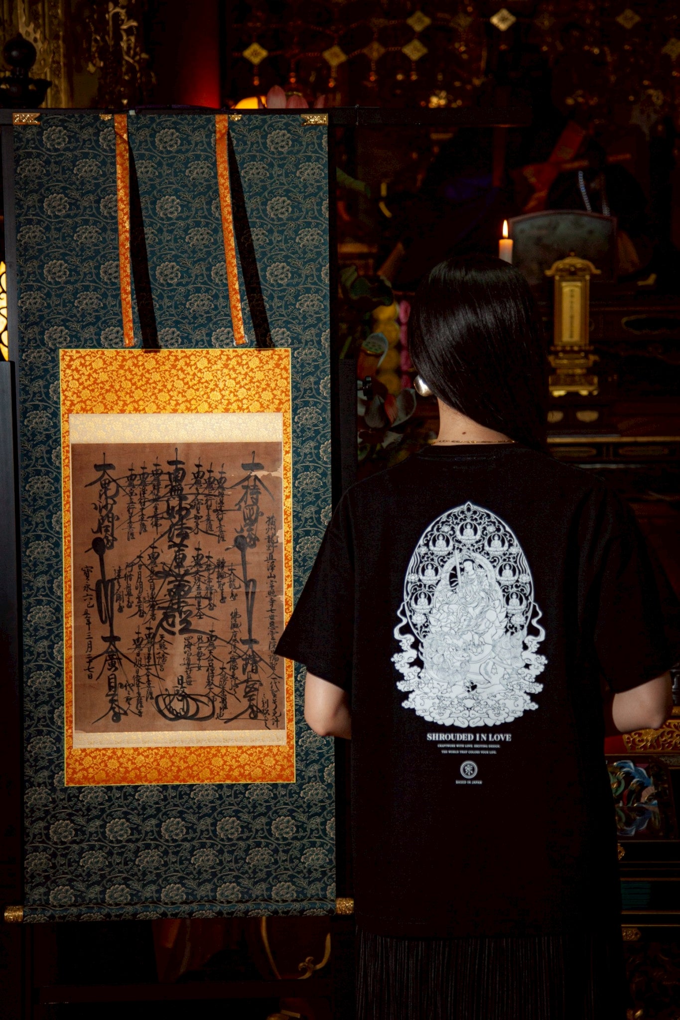 文殊菩薩TEE #2 [BLACK]