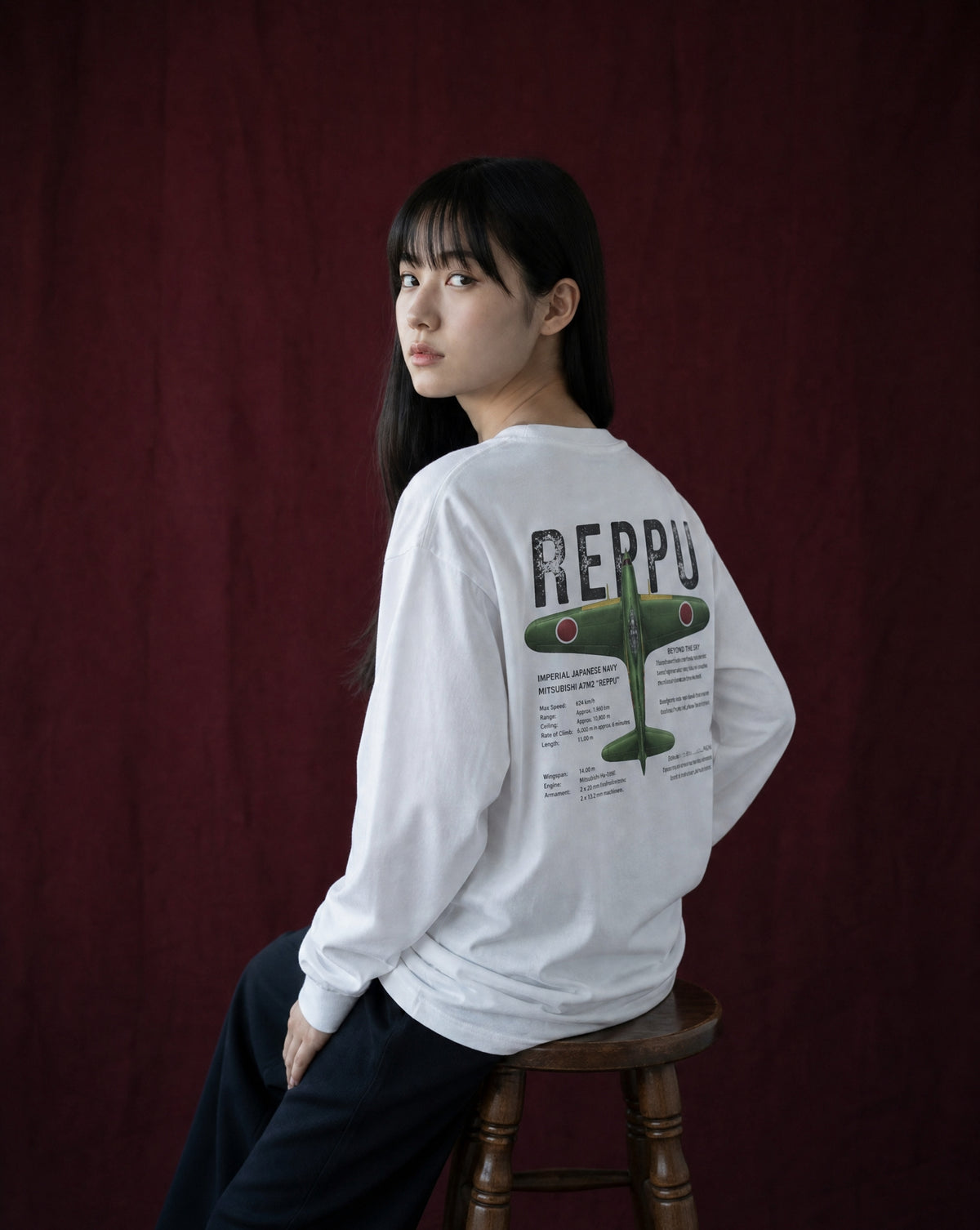 Reppu L/S [WHITE]