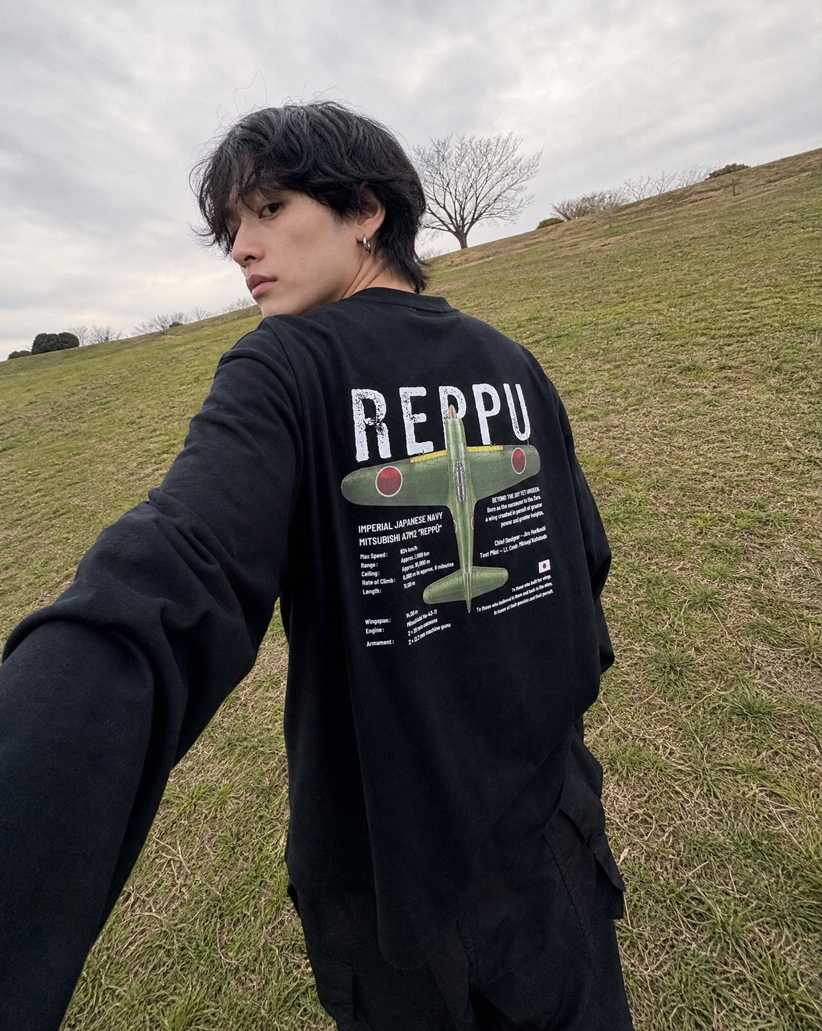 Reppu L/S [BLACK]