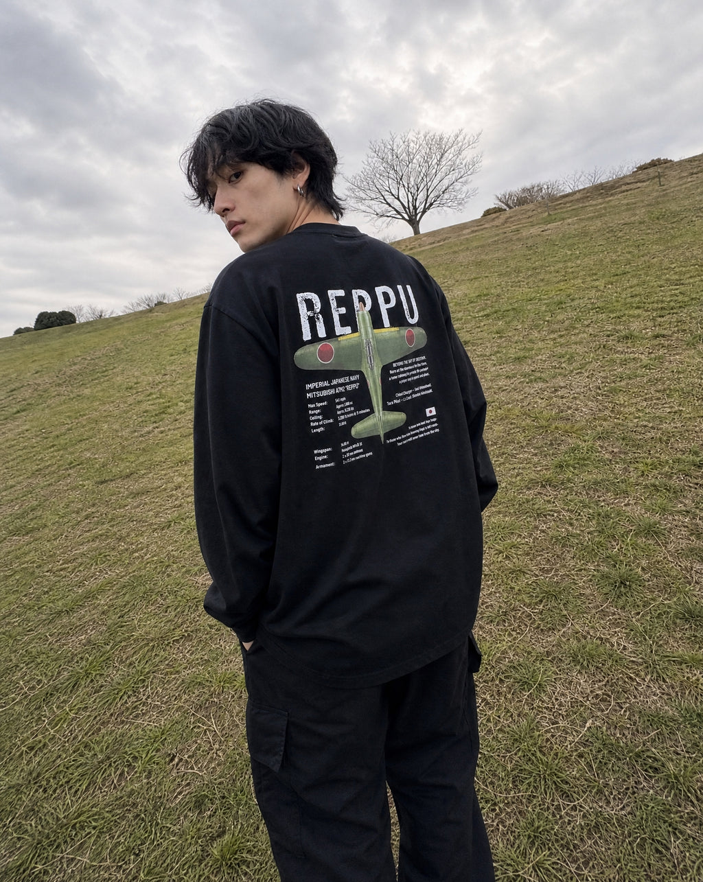 Reppu L/S [BLACK]