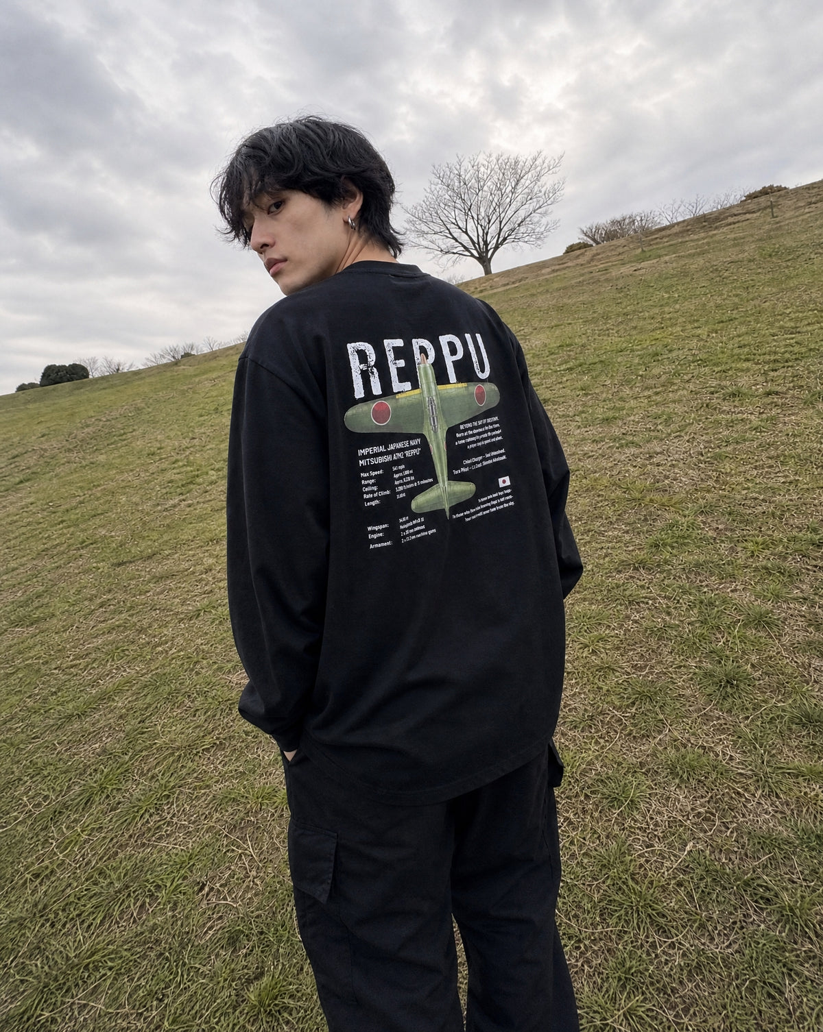 Reppu L/S [BLACK]