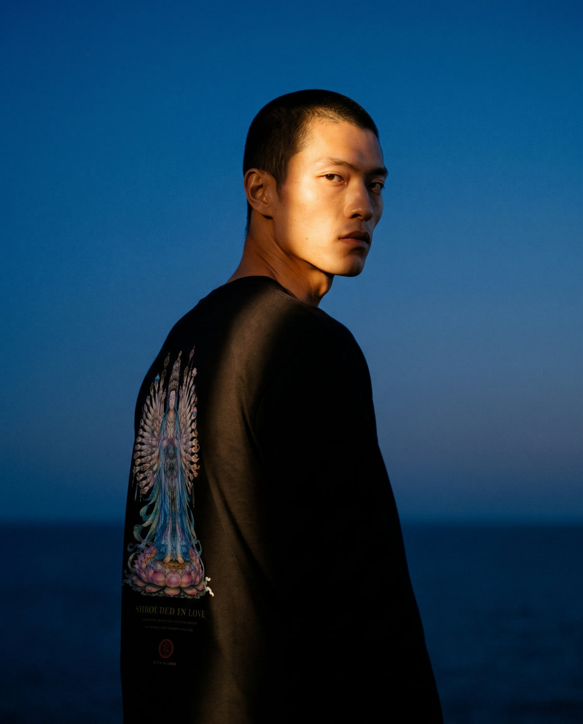 Senju Kannon L/S [BLACK]