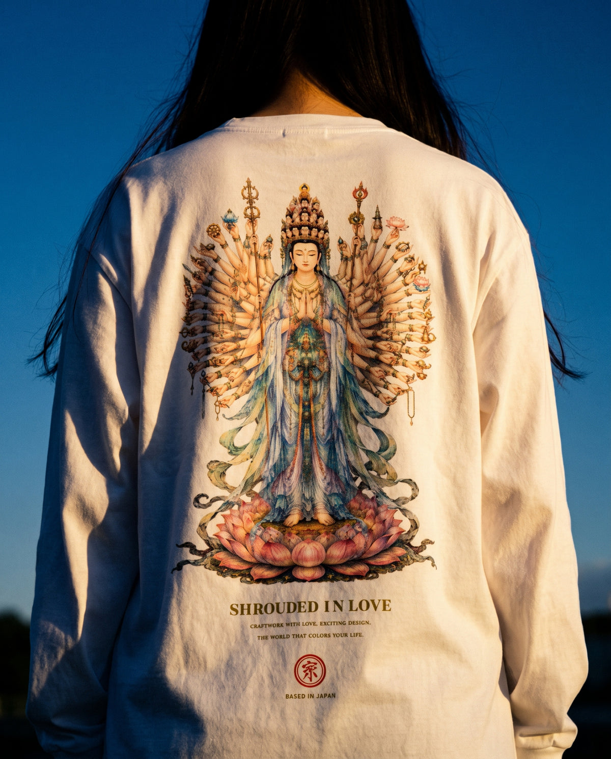 Senju Kannon L/S [WHITE]