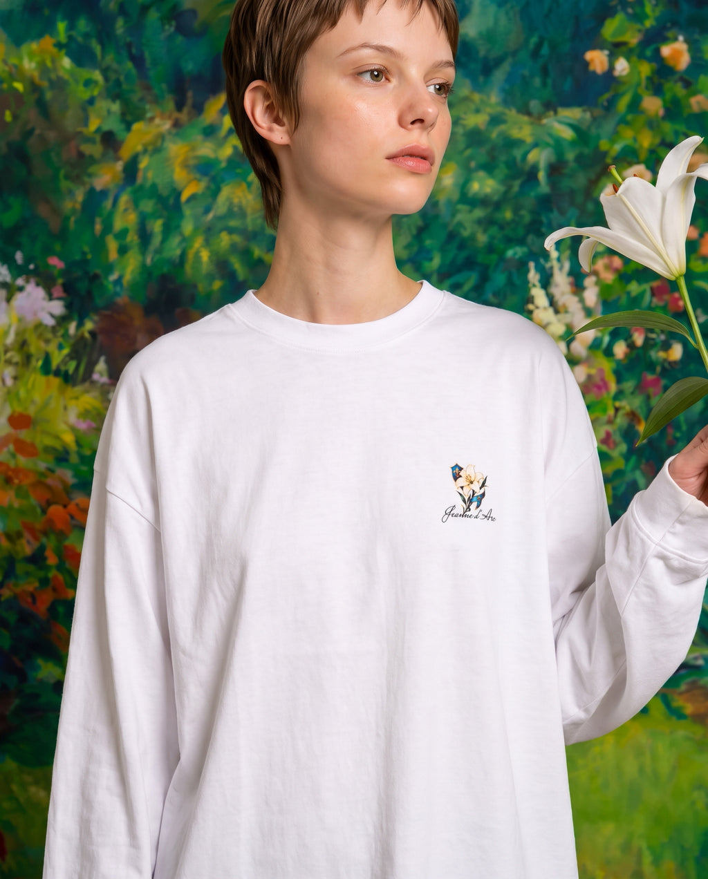 Jeanne d'Arc L/S [WHITE]