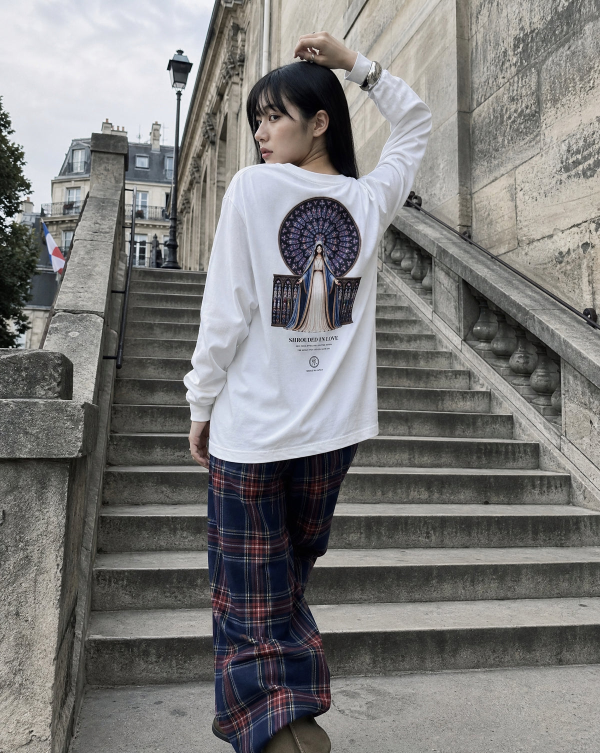 マリア観音 L/S [WHITE]