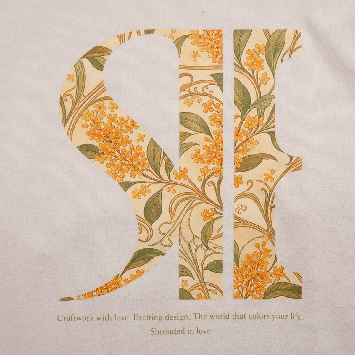 OSMANTHUS CREW NECK [GREIGE]