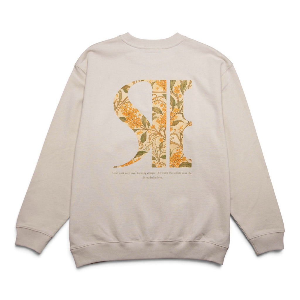 OSMANTHUS CREW NECK [GREIGE]
