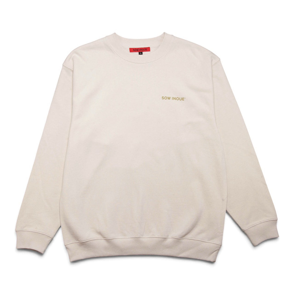 OSMANTHUS CREW NECK [GREIGE]