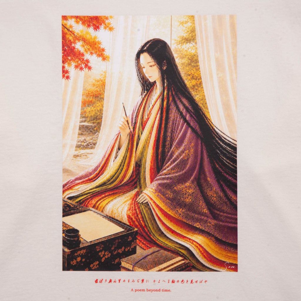 紫式部 L/S [WHITE]