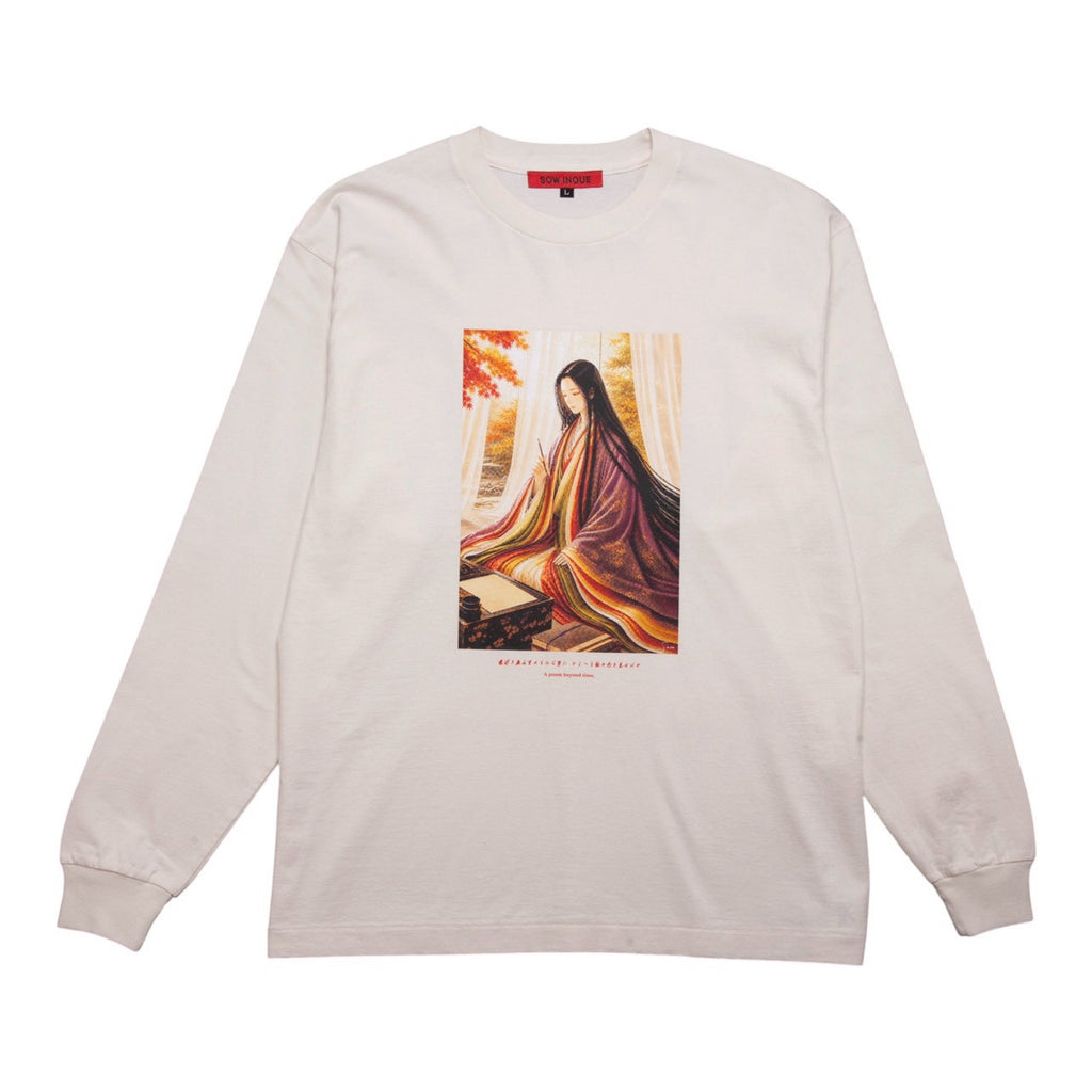 紫式部 L/S [WHITE]