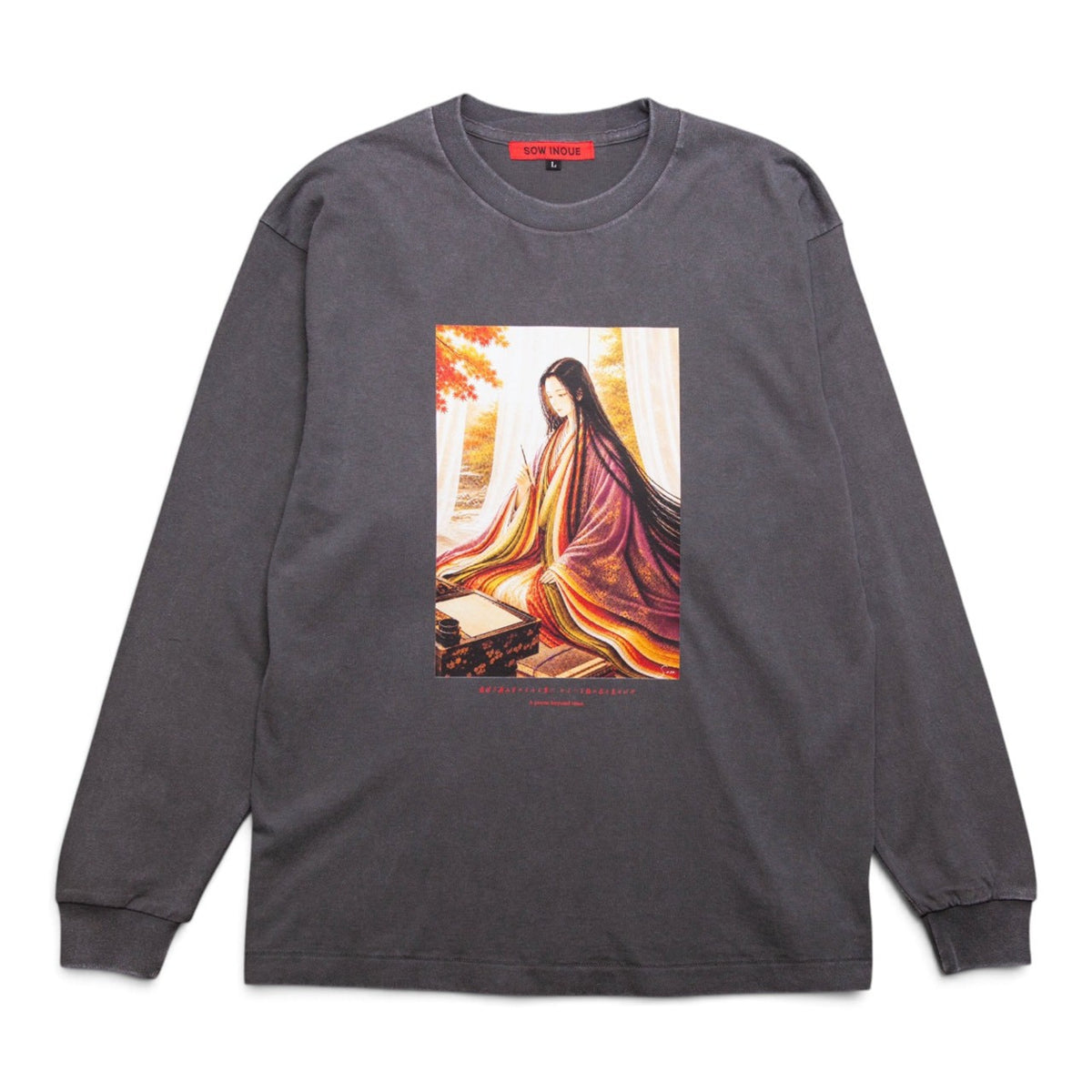 紫式部 L/S [GRAY]