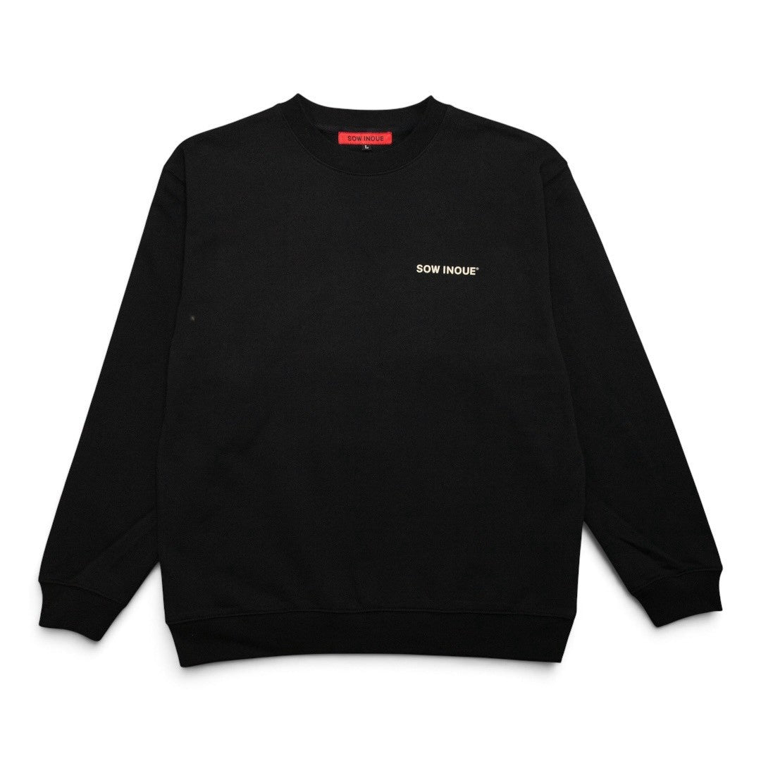 OSMANTHUS CREW NECK [BLACK]