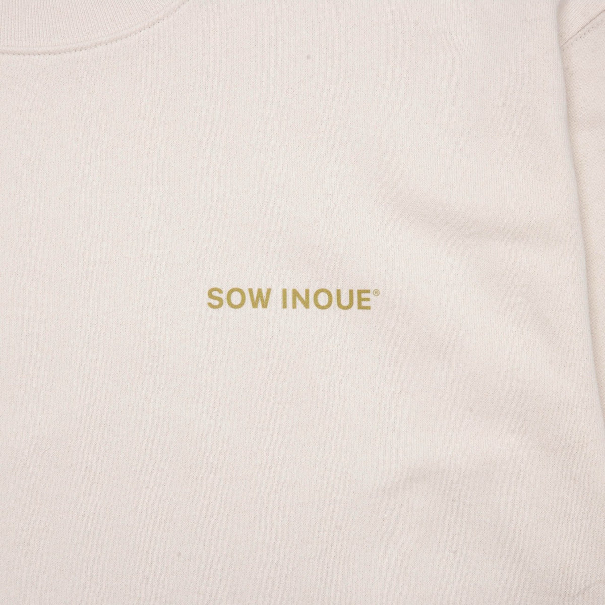 OSMANTHUS CREW NECK [GREIGE]