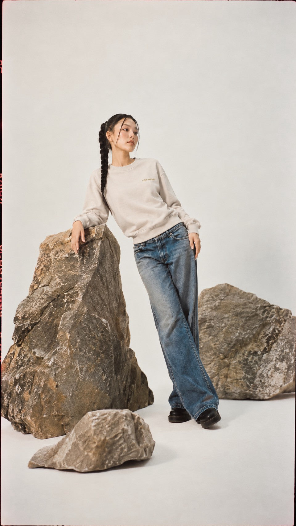 OSMANTHUS DE CUELLO REDONDO [GRIS BEIGE]