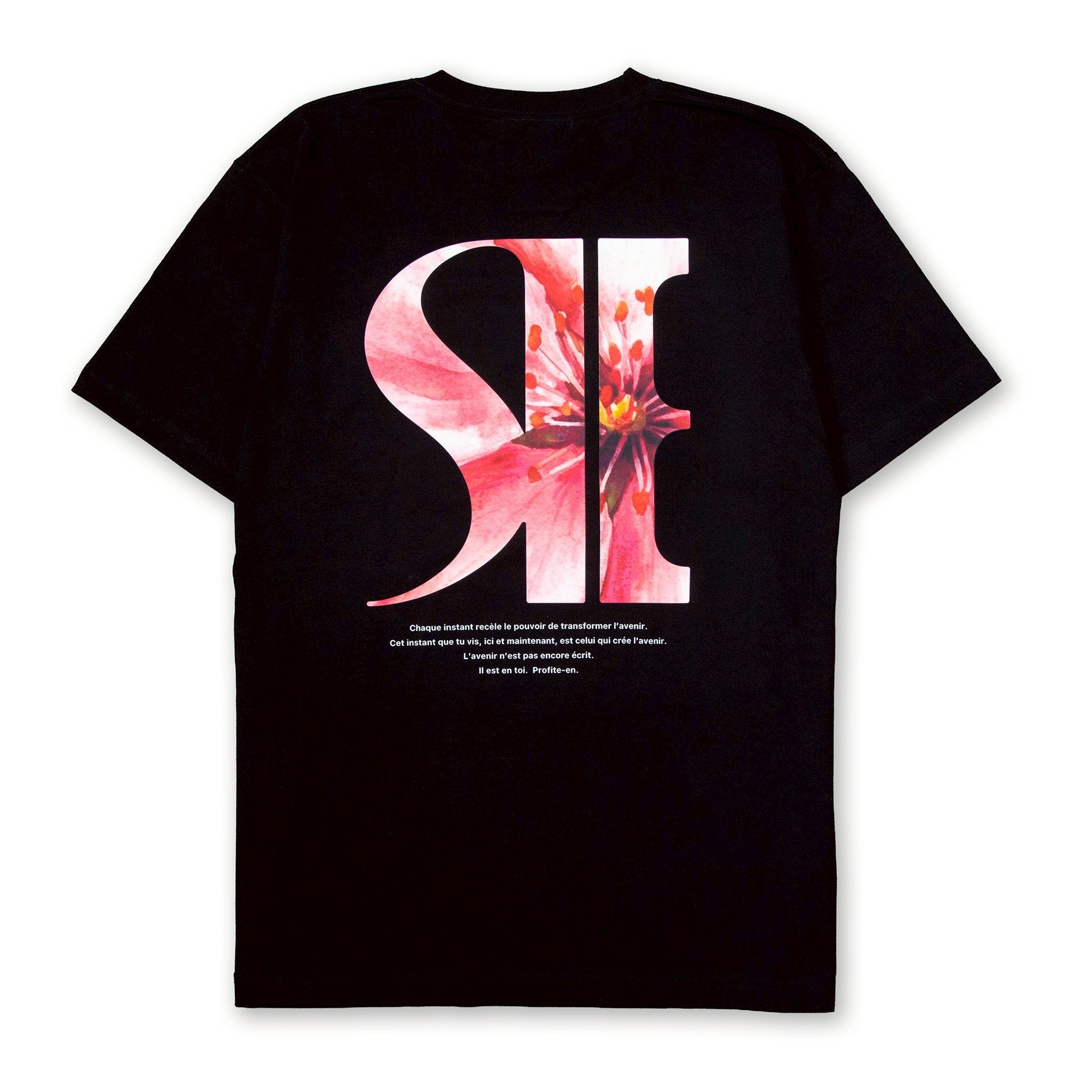 L’instant Sakura TEE [BLACK]