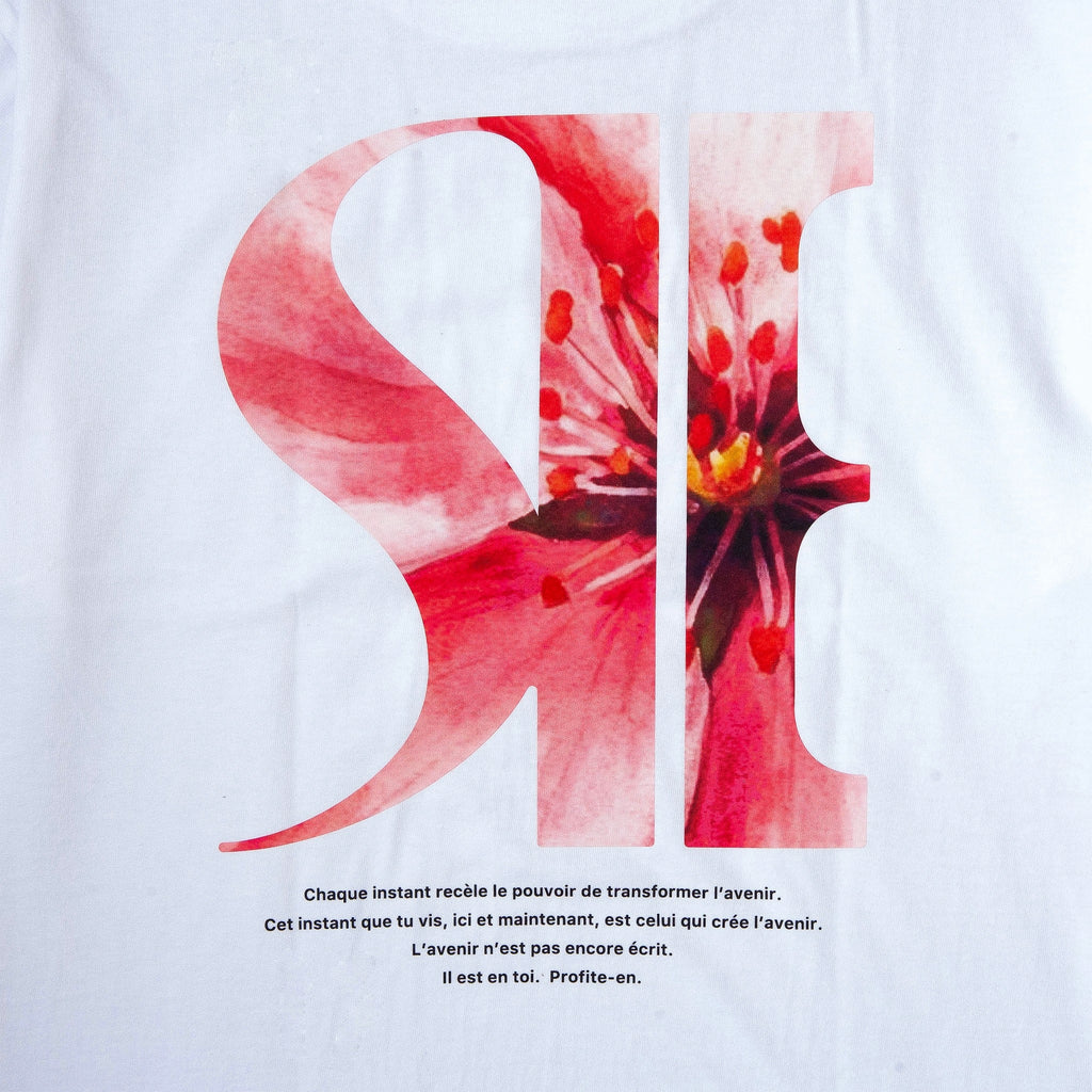L’instant Sakura TEE [WHITE]