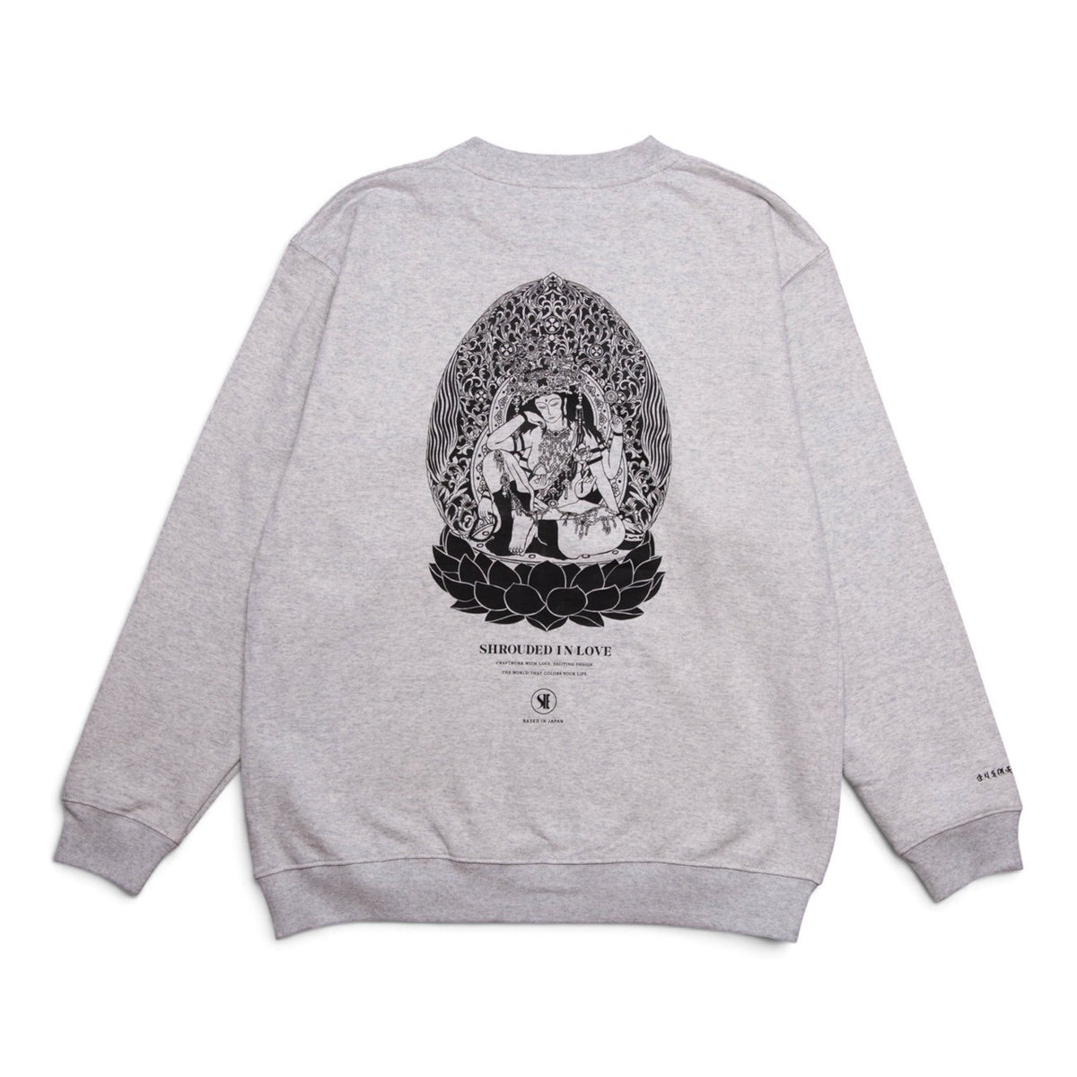 如意輪観音菩薩 CREW NECK #2 [ASH]