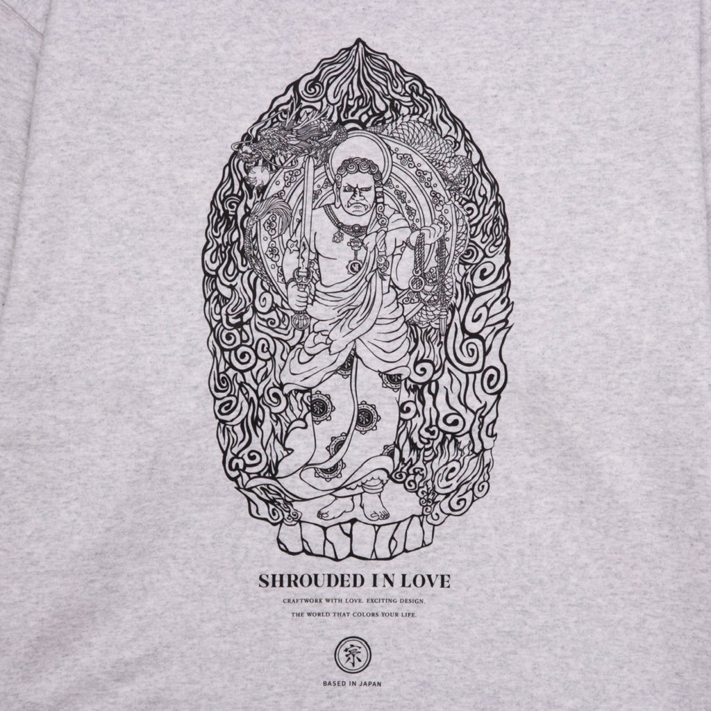 Kurikara Fudo Myoo CREW NECK #2 [ASH]