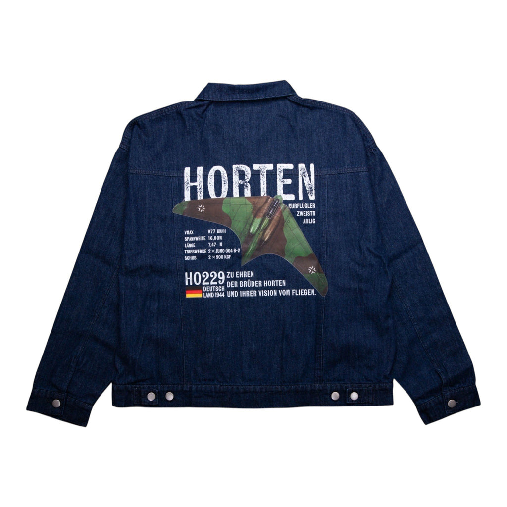 HORTEN Ho229 DENIM JACKET [NAVY]