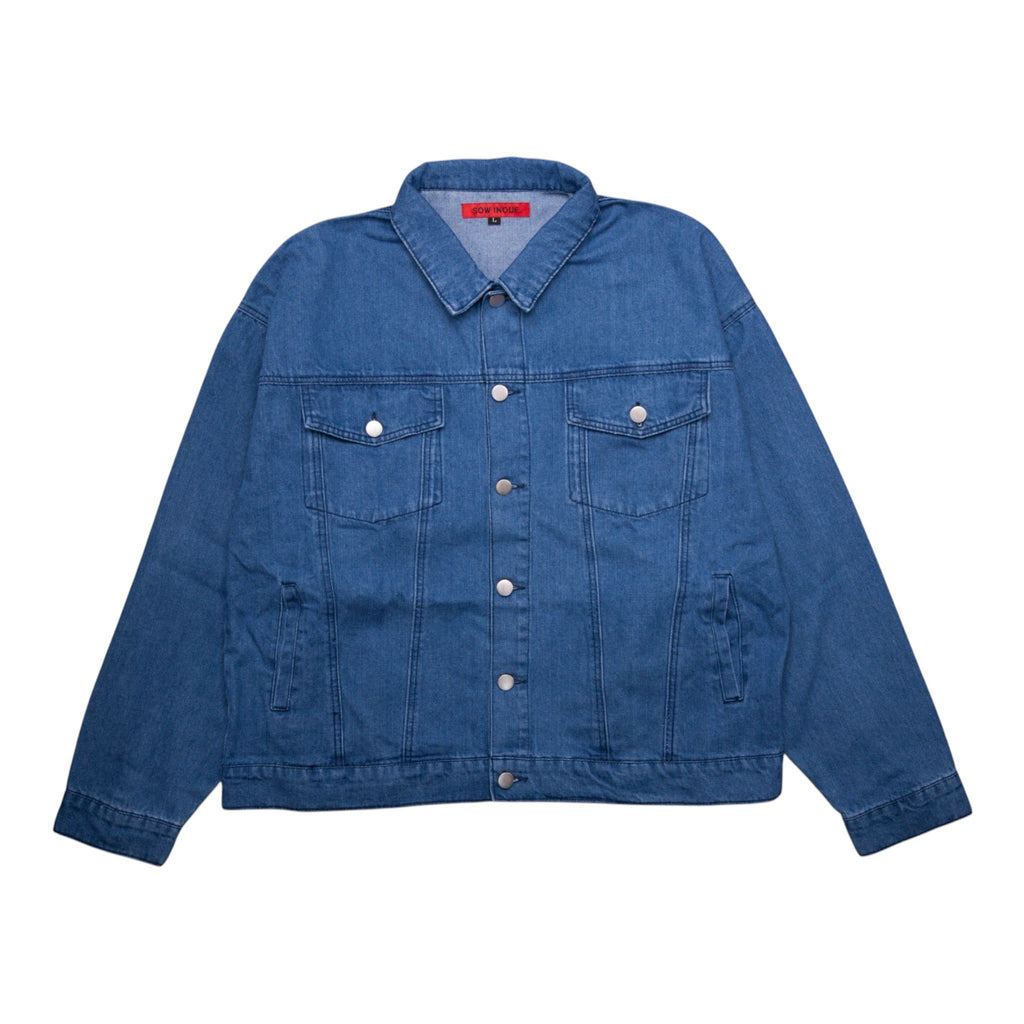 HORTEN DENIM JACKET [SAX BLUE]