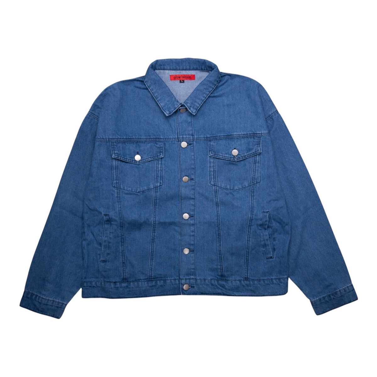 HORTEN DENIM JACKET [SAX BLUE]