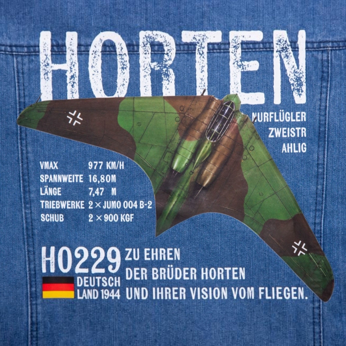 HORTEN DENIM JACKET [SAX BLUE]