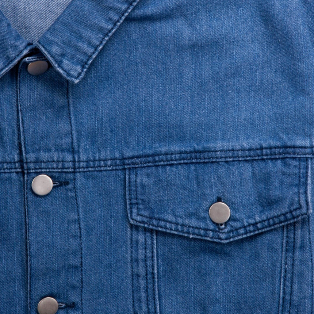 HORTEN DENIM JACKET [SAX BLUE]