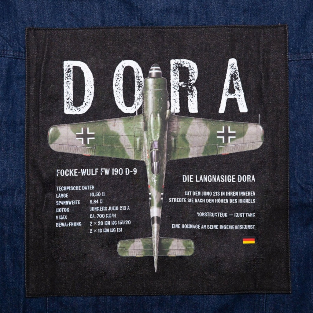 DORA DENIM JACKET [NAVY] Online Store Exclusive