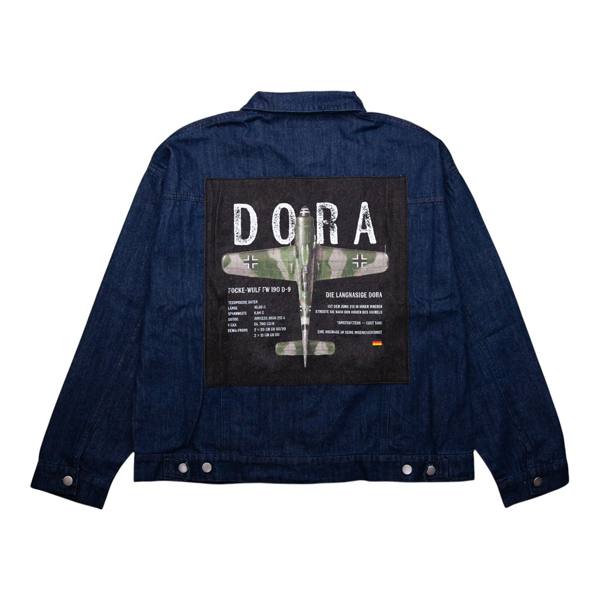 DORA DENIM JACKET [NAVY] Online Store Exclusive