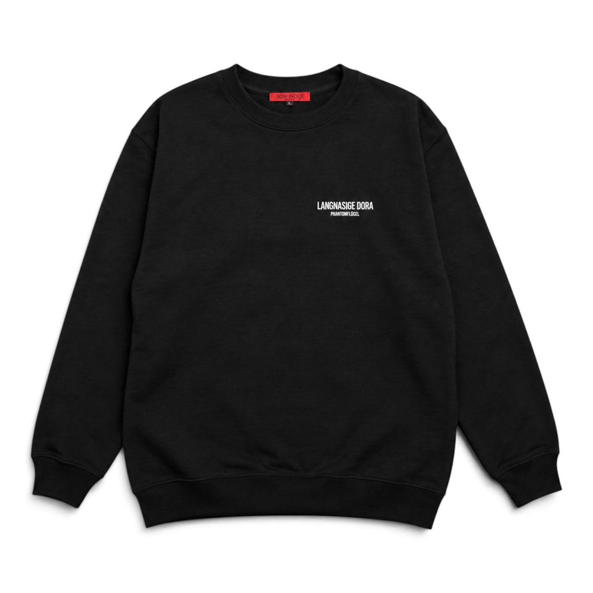 DORA CREW NECK [BLACK] Online Store Exclusive