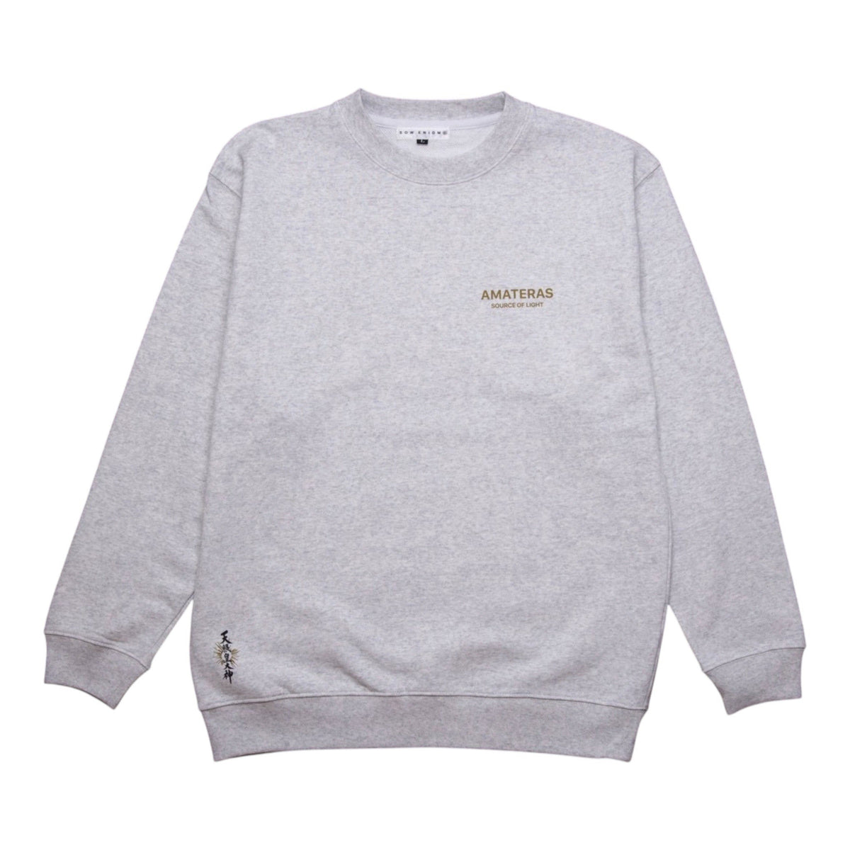 AMATERAS CREW NECK [ASH]
