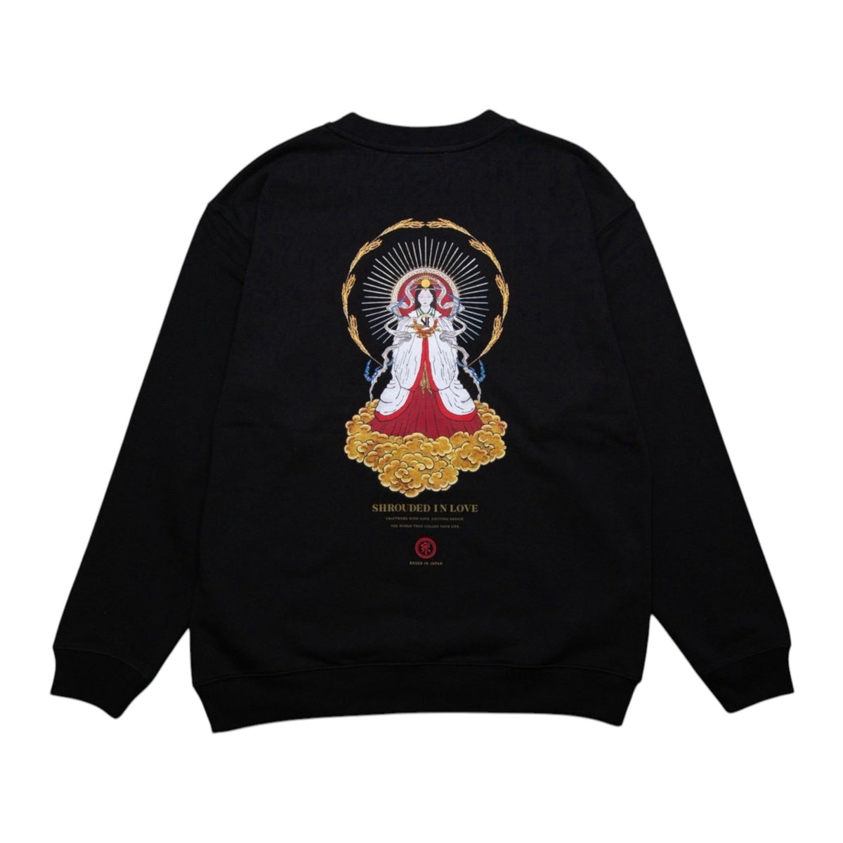 AMATERAS CREW NECK [BLACK]