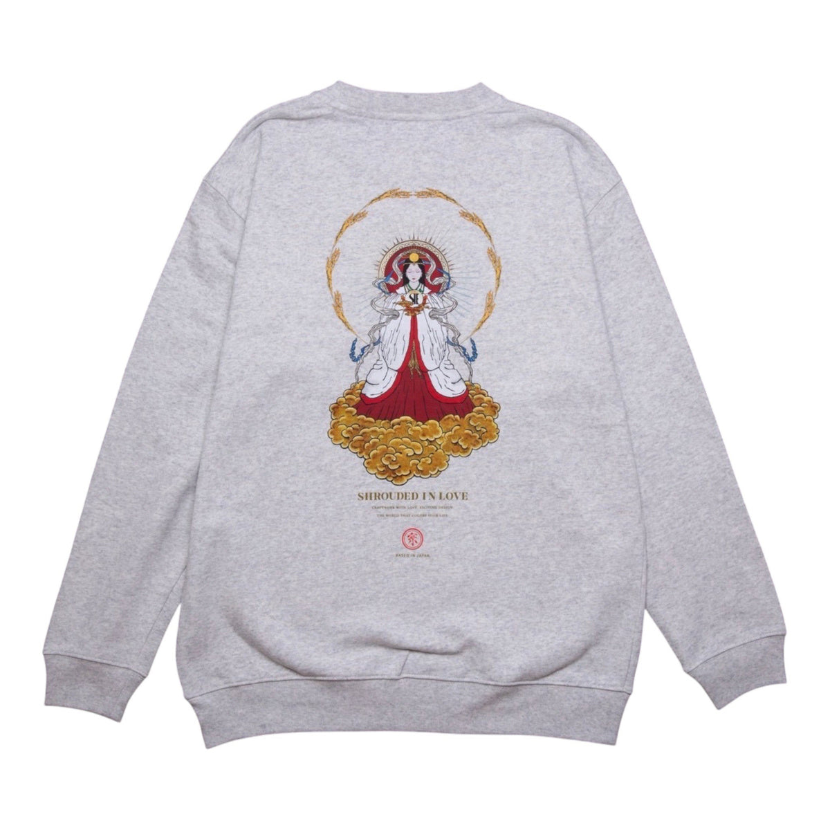 AMATERAS CREW NECK [ASH]