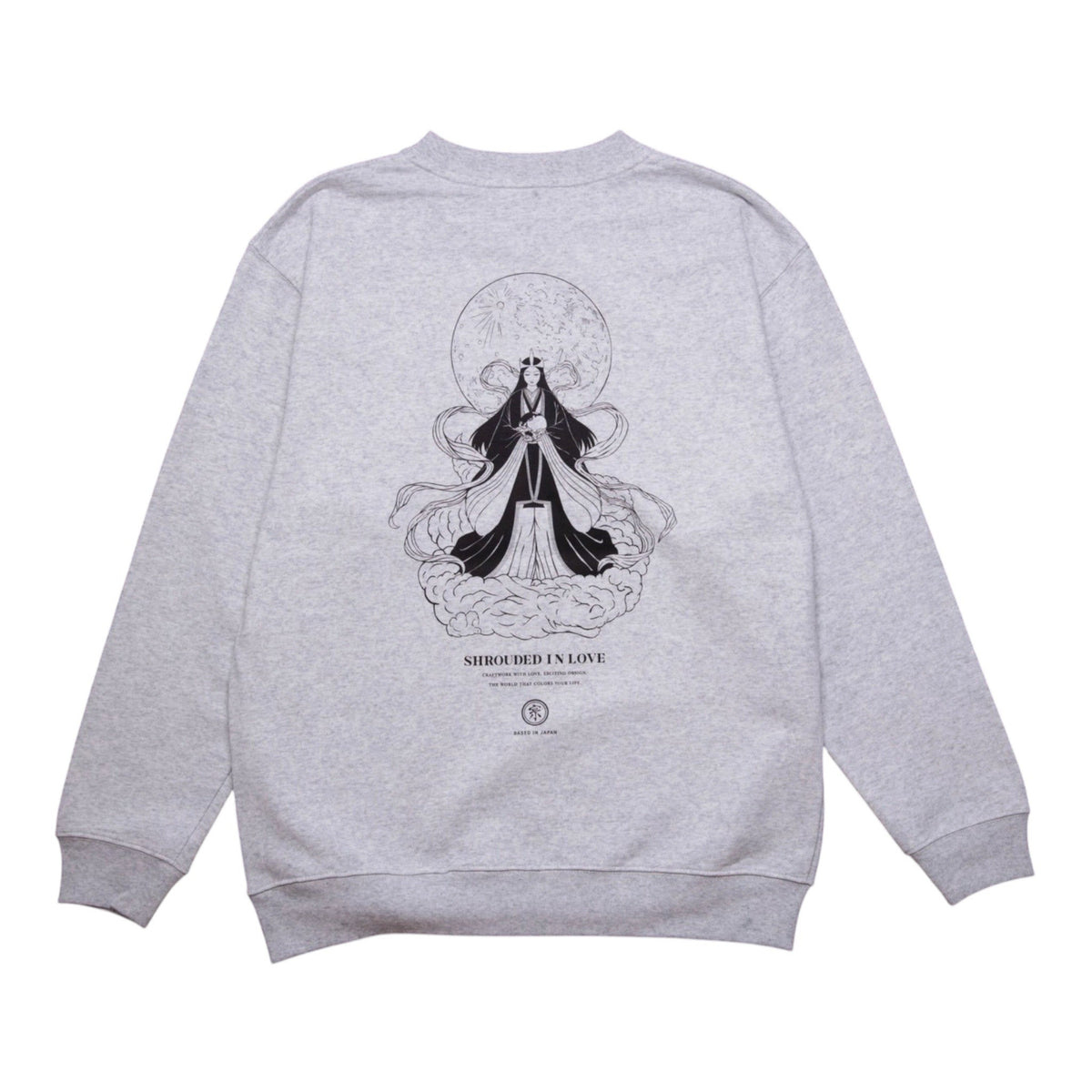月読之加具夜姫 CREW NECK #2 [ASH]