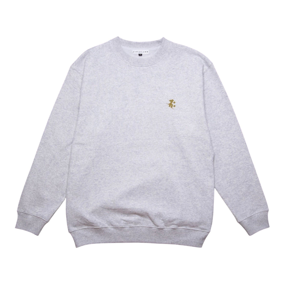 釈迦如来 CREW NECK [ASH]