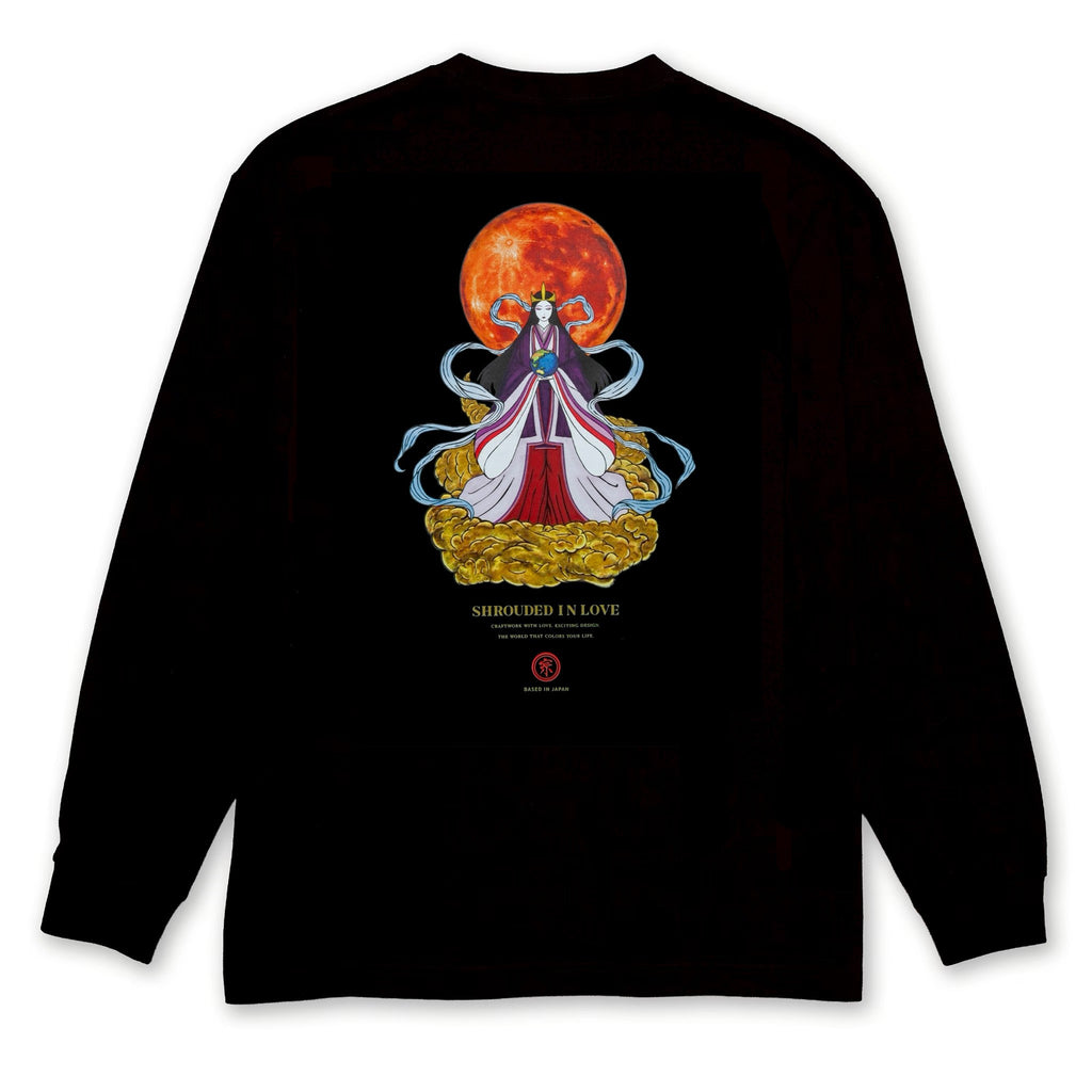 月読之迦具夜姫 L/S [BLACK]