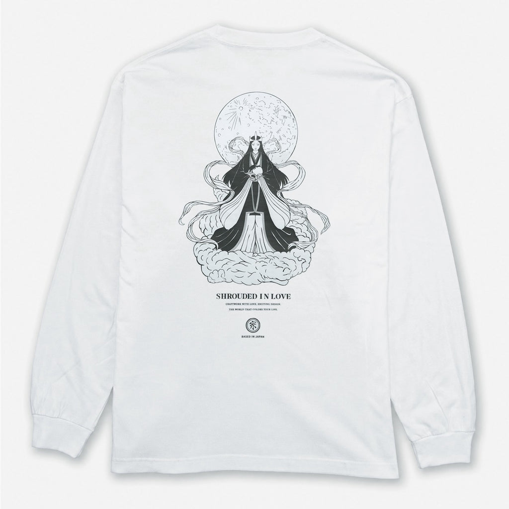 月読之迦具夜姫 L/S （かぐや姫）＃2 [WHITE]