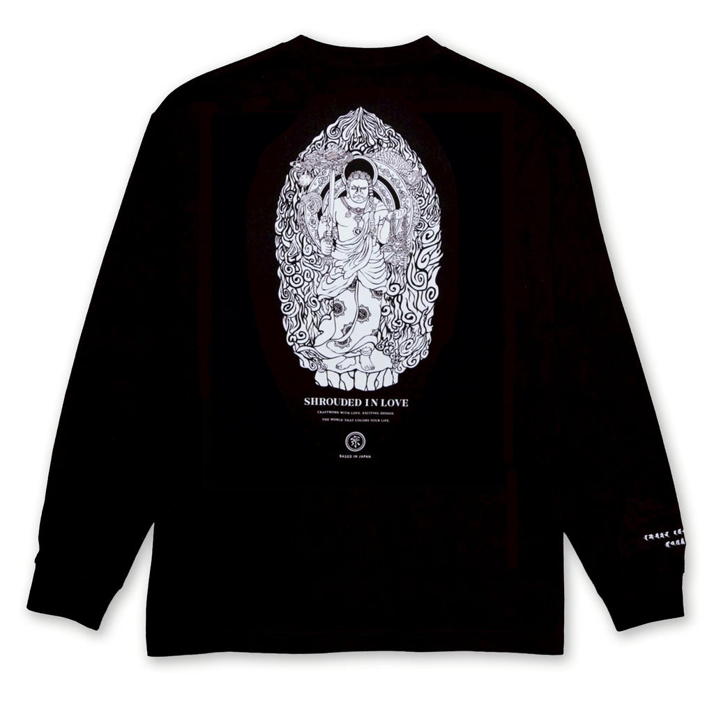 倶利伽羅不動明王 L/S #2 [BLACK]
