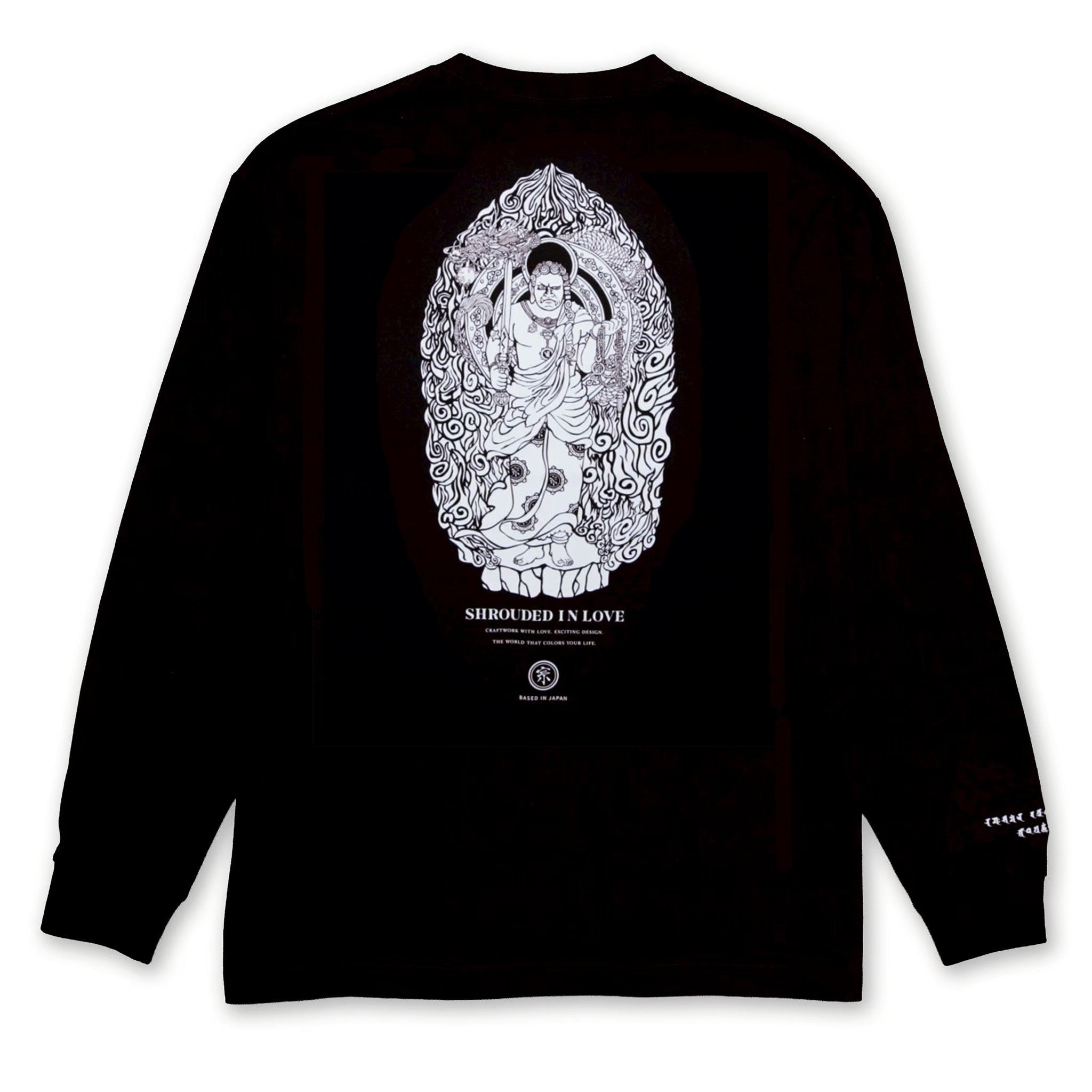 倶利伽羅不動明王 L/S #2 [BLACK]