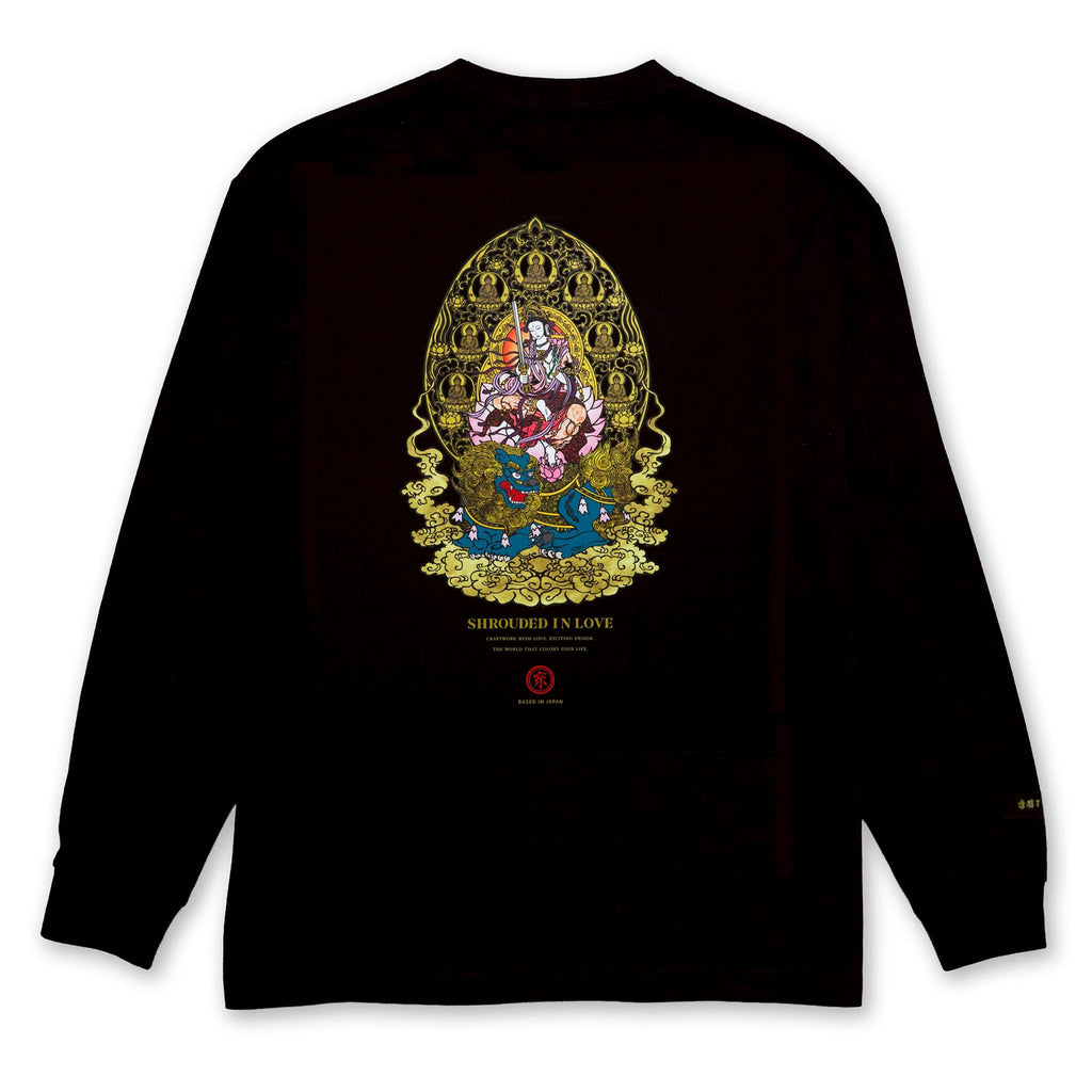 文殊菩薩 L/S [BLACK]