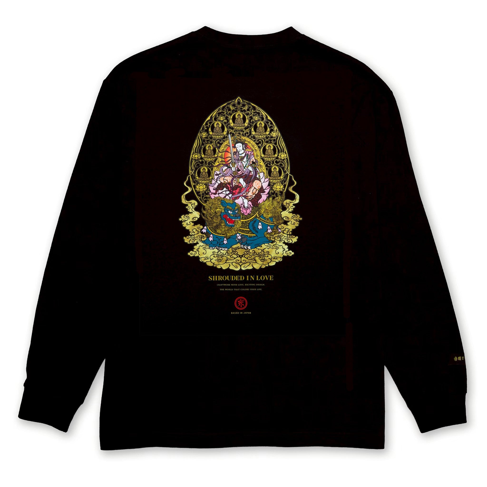 文殊菩薩 L/S [BLACK]