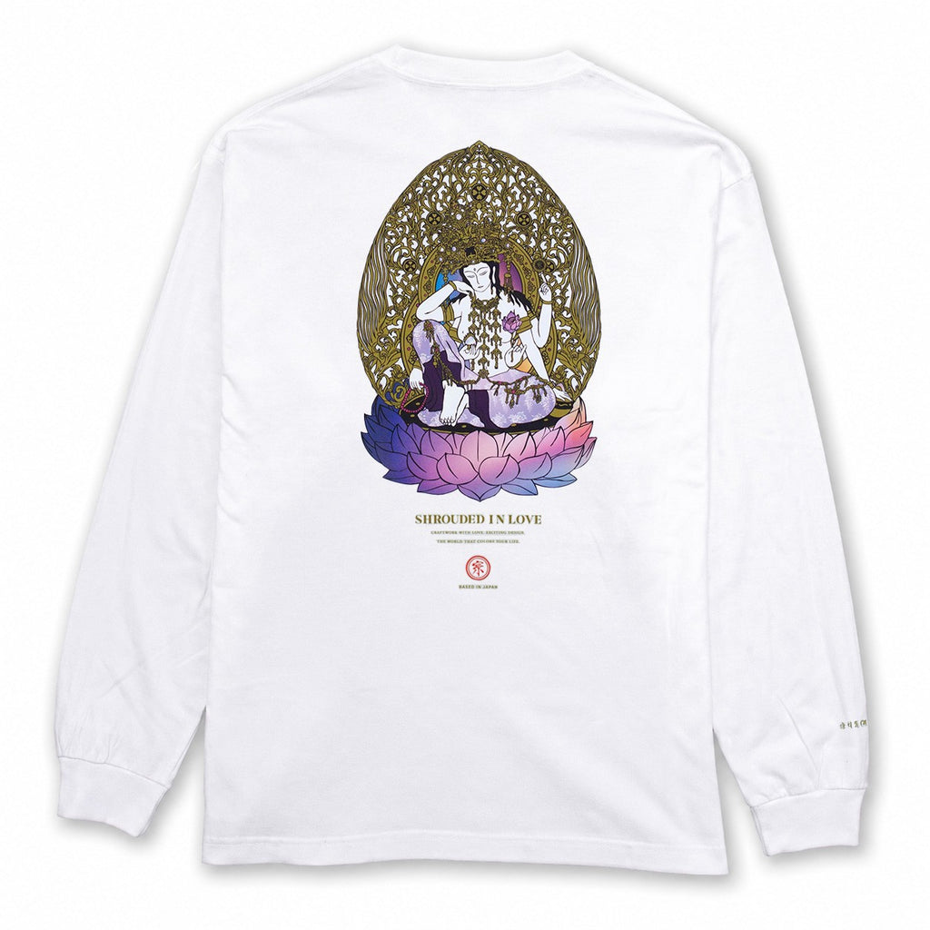 如意輪観音菩薩 L/S [WHITE]