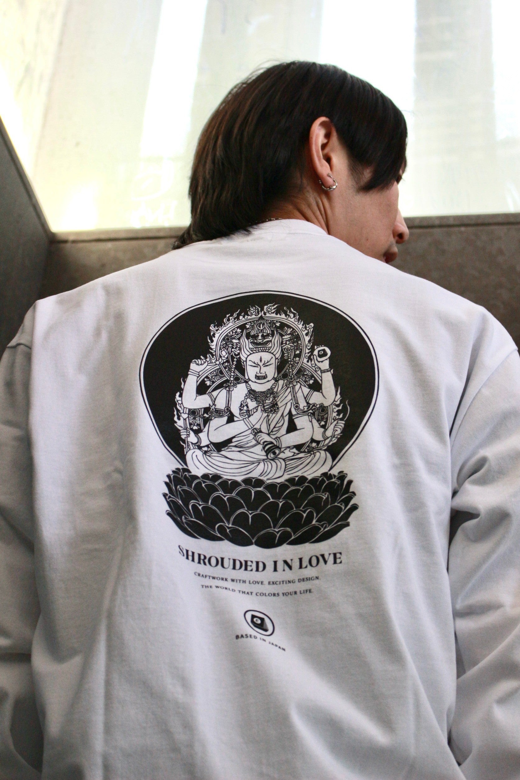 愛染明王 L/S【WHITE】