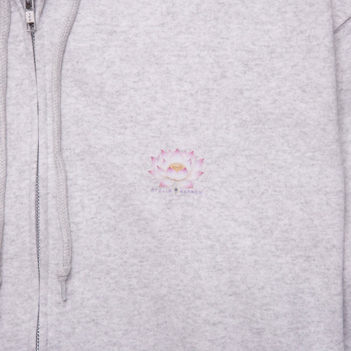 Ryujin Kannon ZIP HOODIE [ASH]